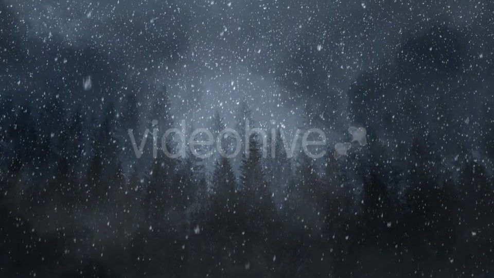 Winter Night Backgrounds Videohive 21011153 Motion Graphics Image 7