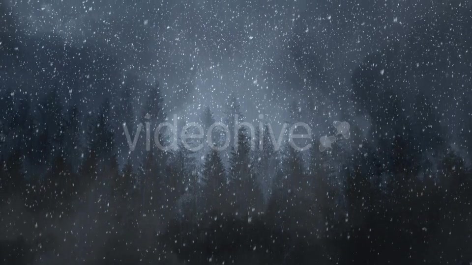Winter Night Backgrounds Videohive 21011153 Motion Graphics Image 8
