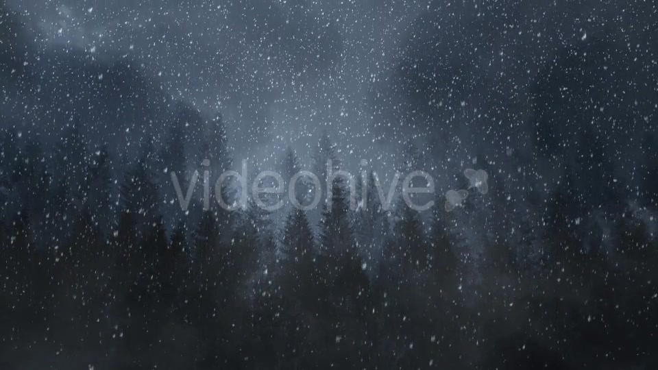 Winter Night Backgrounds Videohive 21011153 Motion Graphics Image 9