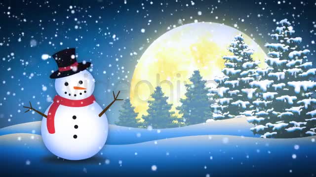Winter Snow Man Videohive 6277679 Motion Graphics Image 1