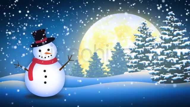 Winter Snow Man Videohive 6277679 Motion Graphics Image 3