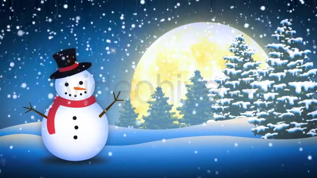 Winter Snow Man Videohive 6277679 Motion Graphics Image 4