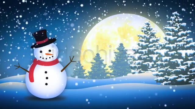 Winter Snow Man Videohive 6277679 Motion Graphics Image 7