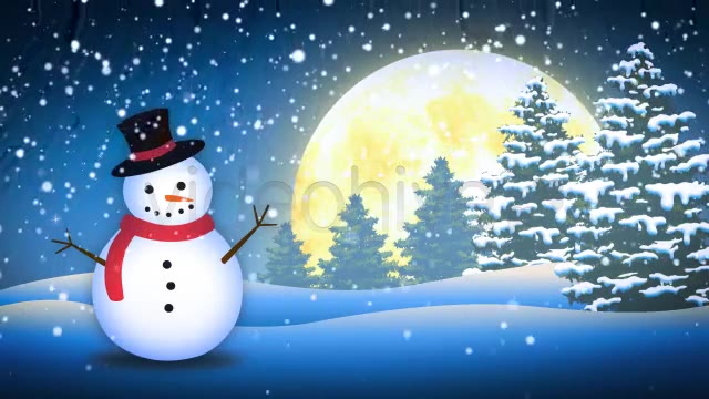 Winter Snow Man Videohive 6277679 Motion Graphics Image 8