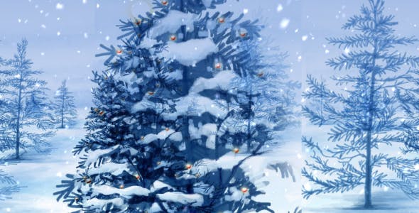 Winter Snowfall 01 - Download 20947322 Videohive