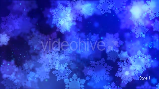 Winter Snowflake Background Videohive 13909348 Motion Graphics Image 3