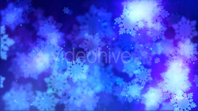 Winter Snowflake Background Videohive 13909348 Motion Graphics Image 4