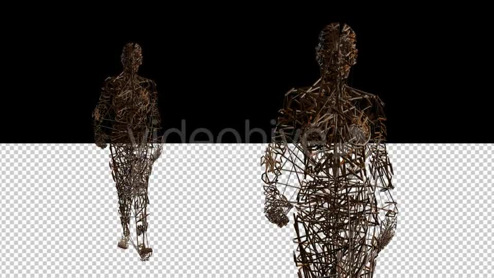 Wired Art Mannequin Videohive 20961876 Motion Graphics Image 1
