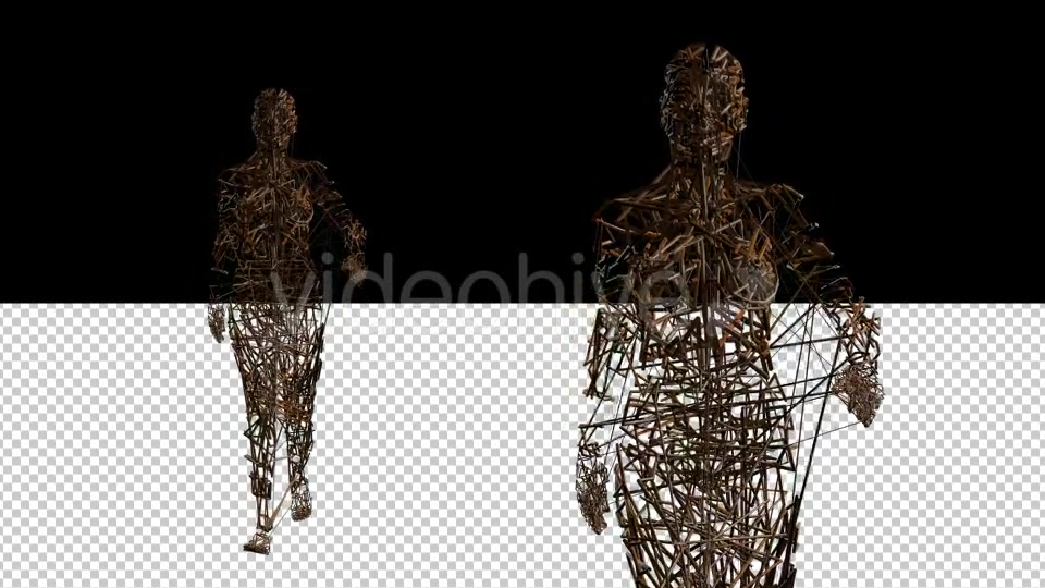 Wired Art Mannequin Videohive 20961876 Motion Graphics Image 4