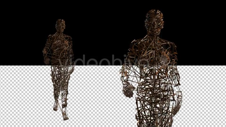 Wired Art Mannequin Videohive 20961876 Motion Graphics Image 5