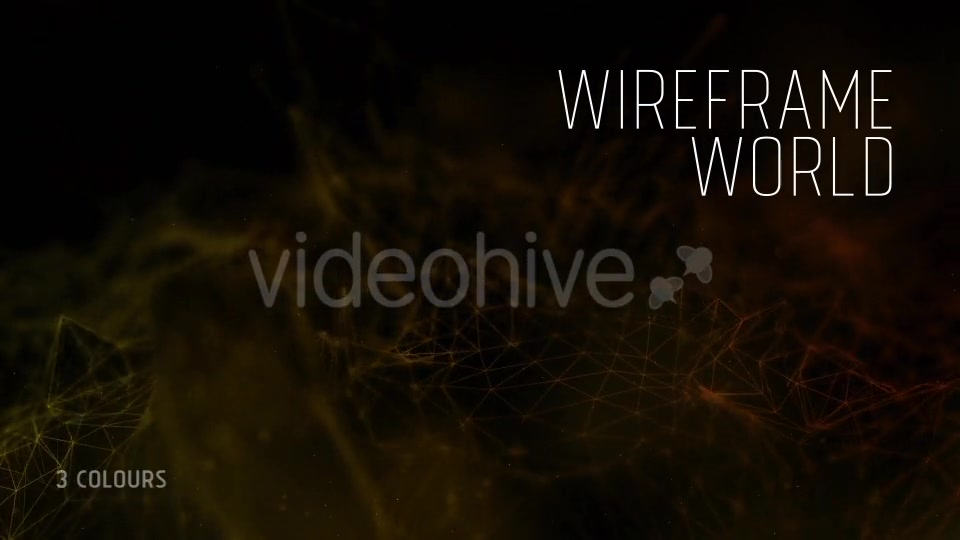 Wireframe World Videohive 16013011 Motion Graphics Image 4