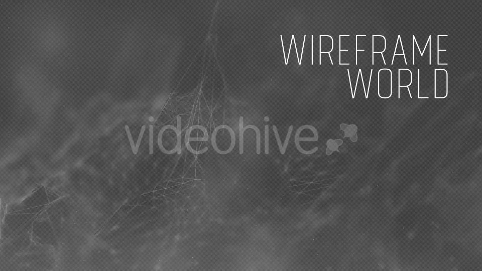 Wireframe World Videohive 16013011 Motion Graphics Image 9
