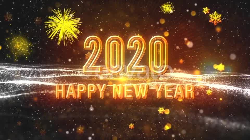 Wish You Happy New Year 2020 V1 Videohive 22951128 Motion Graphics Image 10