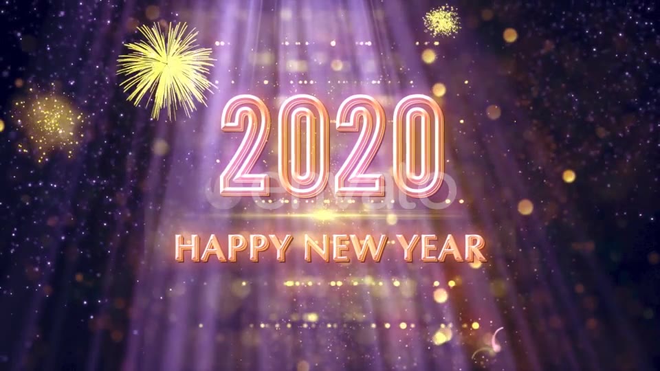 Wish You Happy New Year 2020 V2 Videohive 23048388 Motion Graphics Image 10