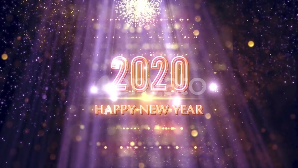 Wish You Happy New Year 2020 V2 Videohive 23048388 Motion Graphics Image 4