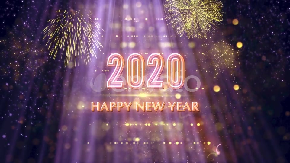 Wish You Happy New Year 2020 V2 Videohive 23048388 Motion Graphics Image 5