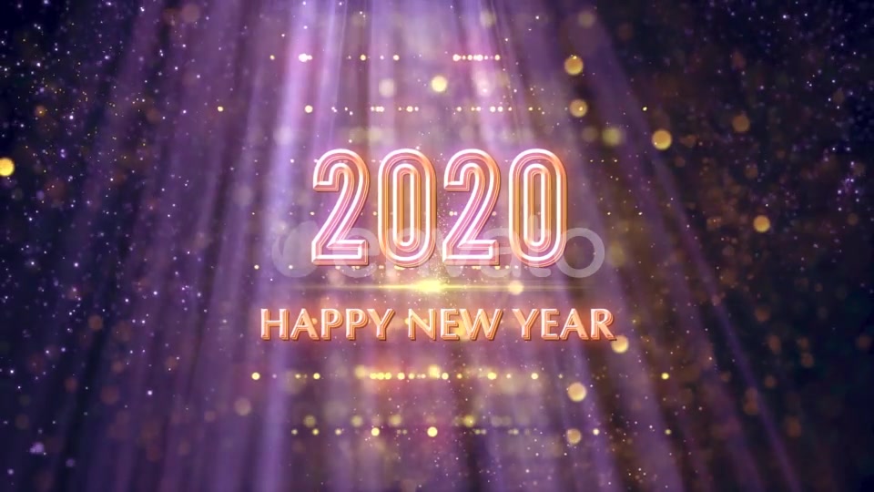 Wish You Happy New Year 2020 V2 Videohive 23048388 Motion Graphics Image 7