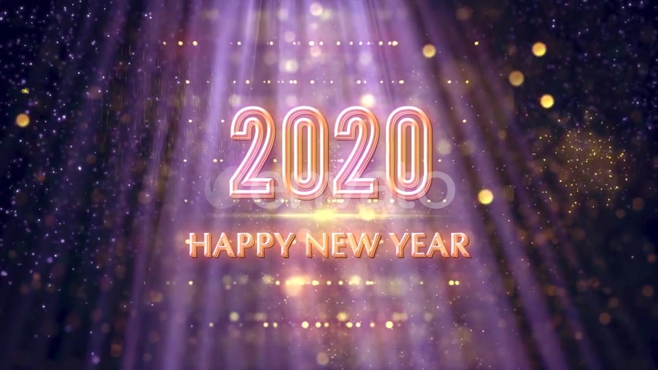 Wish You Happy New Year 2020 V2 Videohive 23048388 Motion Graphics Image 8