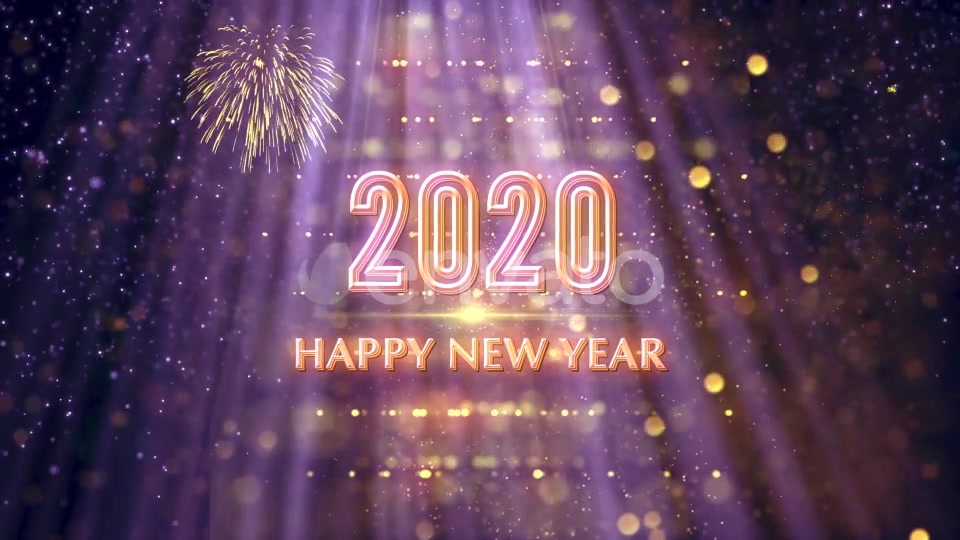 Wish You Happy New Year 2020 V2 Videohive 23048389 Motion Graphics Image 6