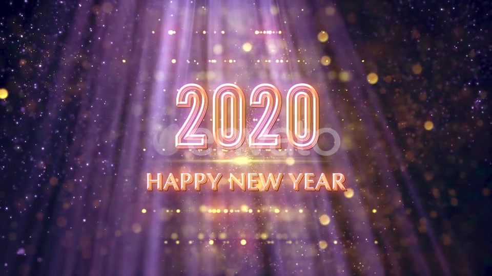 Wish You Happy New Year 2020 V2 Videohive 23048389 Motion Graphics Image 7