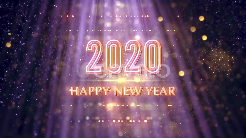 Wish You Happy New Year 2020 V2 Videohive 23048389 Motion Graphics Image 8