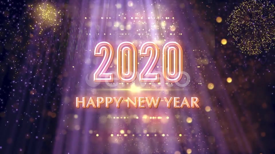Wish You Happy New Year 2020 V2 Videohive 23048389 Motion Graphics Image 9