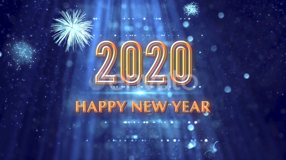 Wish You Happy New Year 2020 V3 Videohive 23048385 Motion Graphics Image 10