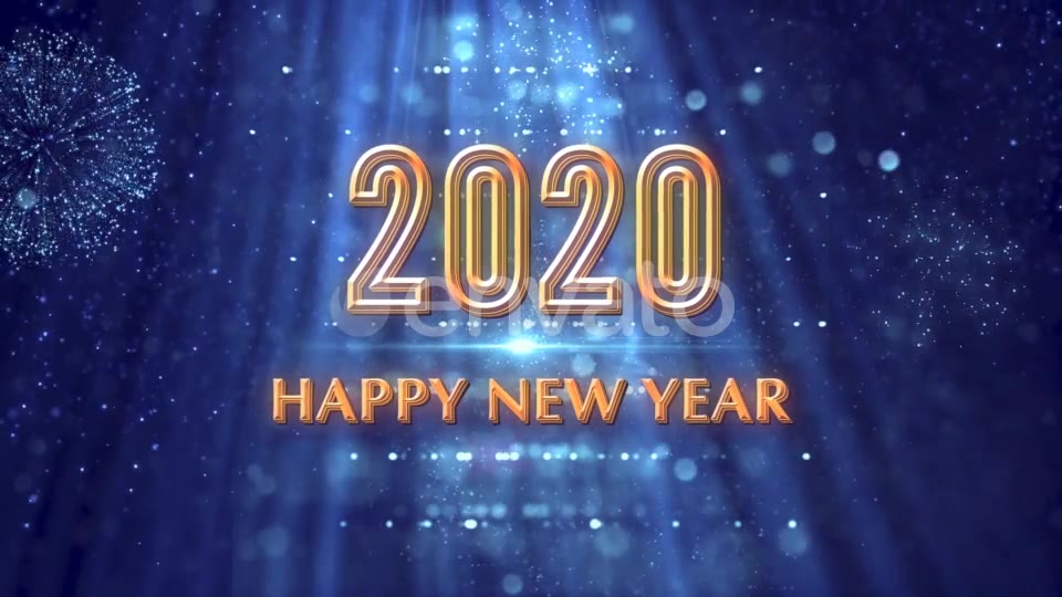 Wish You Happy New Year 2020 V3 Videohive 23048385 Motion Graphics Image 11