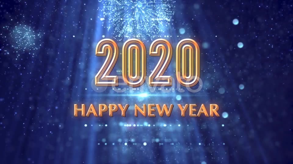 Wish You Happy New Year 2020 V3 Videohive 23048385 Motion Graphics Image 12