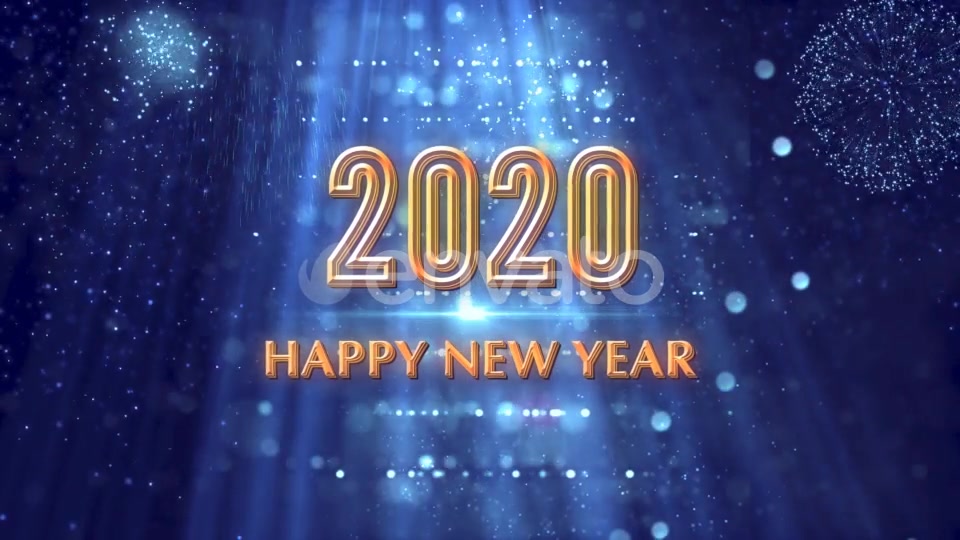 Wish You Happy New Year 2020 V3 Videohive 23048385 Motion Graphics Image 9