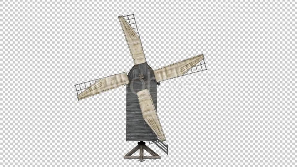Wood Windmill Videohive 18424709 Motion Graphics Image 1