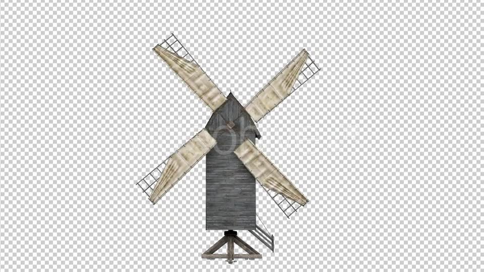 Wood Windmill Videohive 18424709 Motion Graphics Image 2