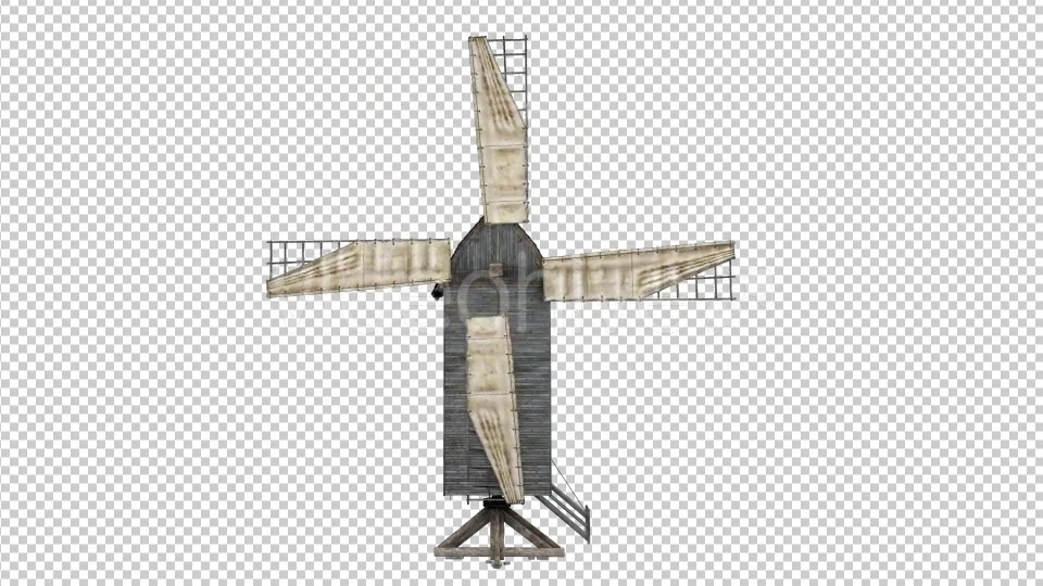 Wood Windmill Videohive 18424709 Motion Graphics Image 4