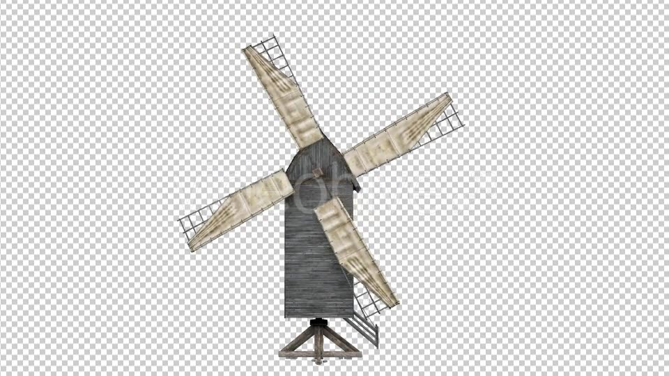 Wood Windmill Videohive 18424709 Motion Graphics Image 5