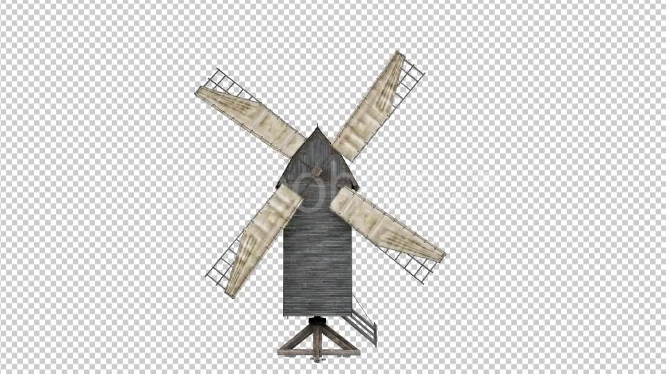 Wood Windmill Videohive 18424709 Motion Graphics Image 6