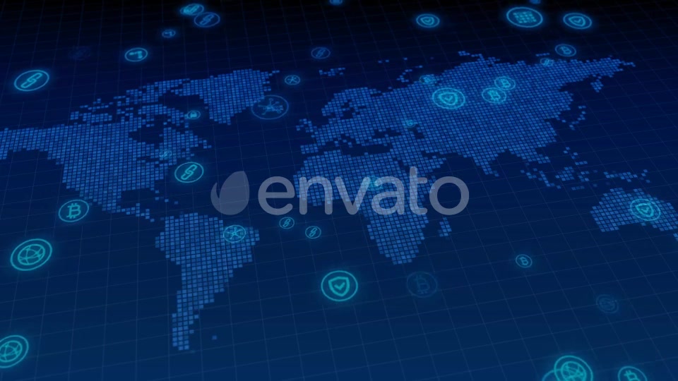 World Blockchain Data Videohive 21779636 Motion Graphics Image 5