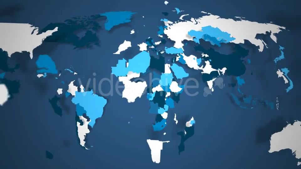 World Countries Combine A Videohive 21097246 Motion Graphics Image 4
