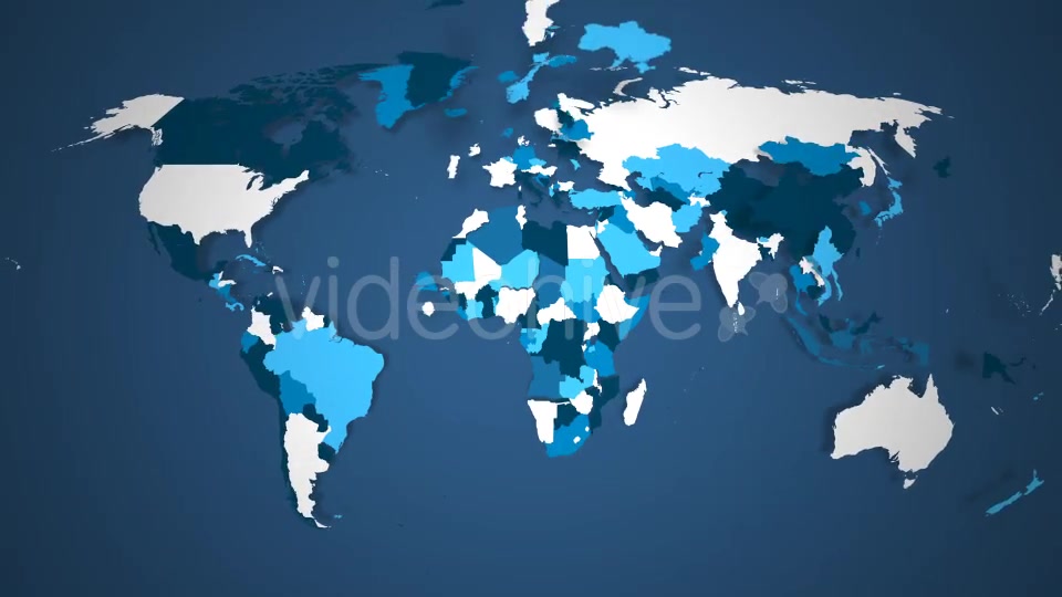 World Countries Combine A Videohive 21097246 Motion Graphics Image 5