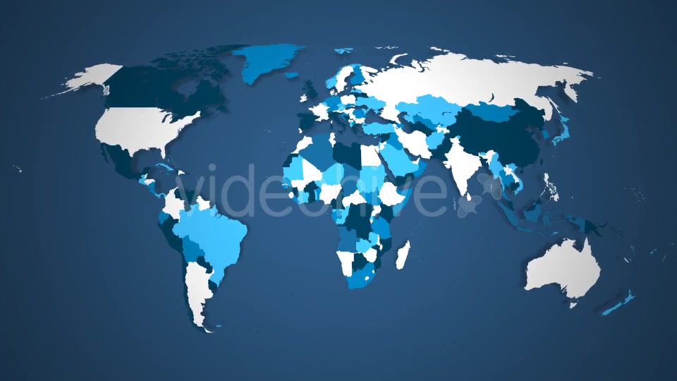 World Countries Combine A Videohive 21097246 Motion Graphics Image 6