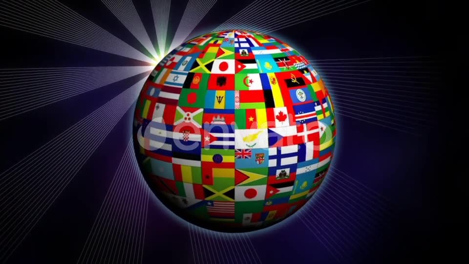 World Globe Flags Videohive 22300323 Motion Graphics Image 2