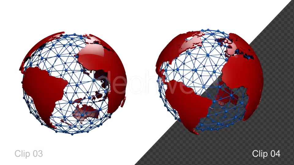World Globe Pack 4 Videohive 21212399 Motion Graphics Image 12