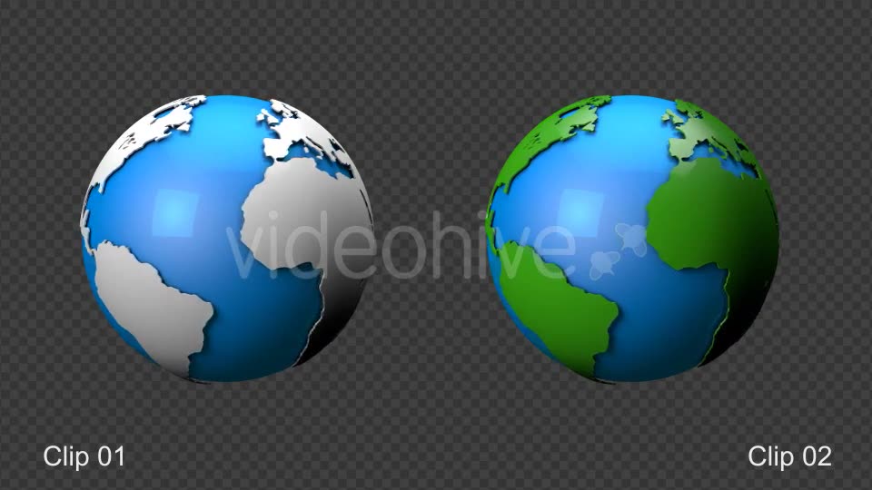 World Globe Pack 4 Videohive 21212399 Motion Graphics Image 3