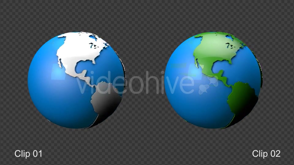 World Globe Pack 4 Videohive 21212399 Motion Graphics Image 4