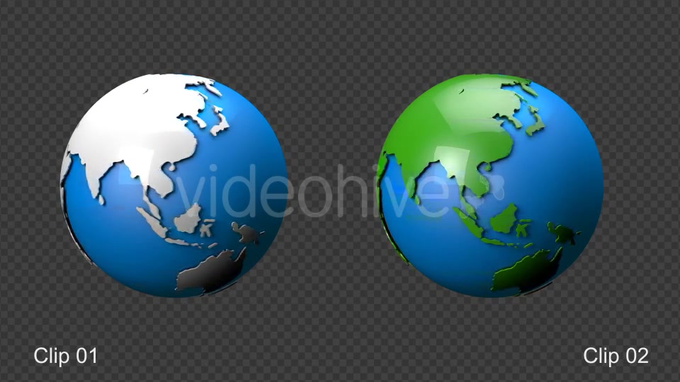 World Globe Pack 4 Videohive 21212399 Motion Graphics Image 6