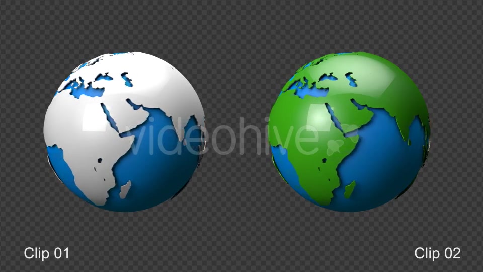 World Globe Pack 4 Videohive 21212399 Motion Graphics Image 7