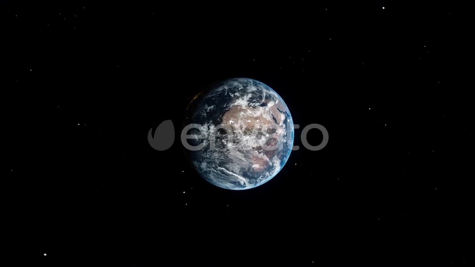 World Globe Rotating in Dark Black Universe Space Videohive 24184112 Motion Graphics Image 5