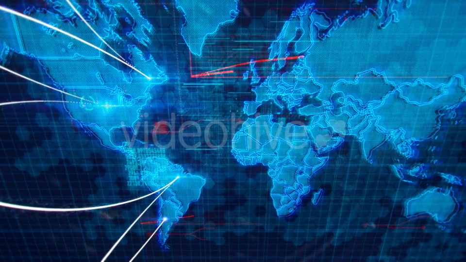 World Map Videohive 10034669 Motion Graphics Image 3