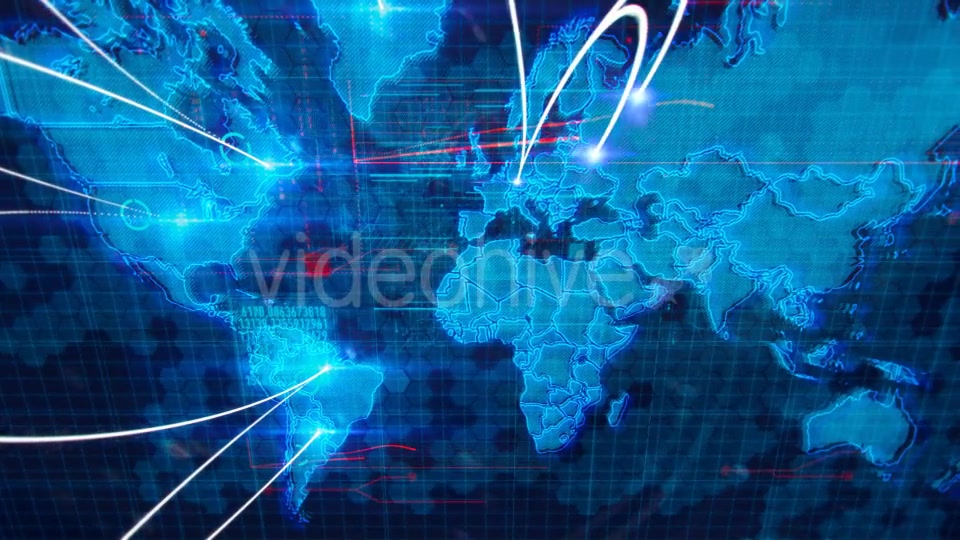 World Map Videohive 10034669 Motion Graphics Image 4