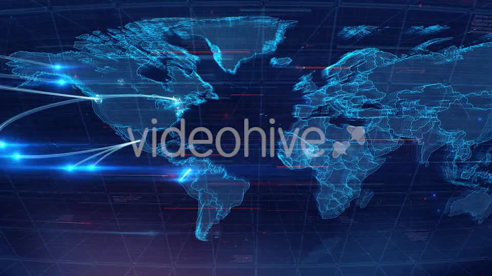 World Map Videohive 16750717 Motion Graphics Image 1