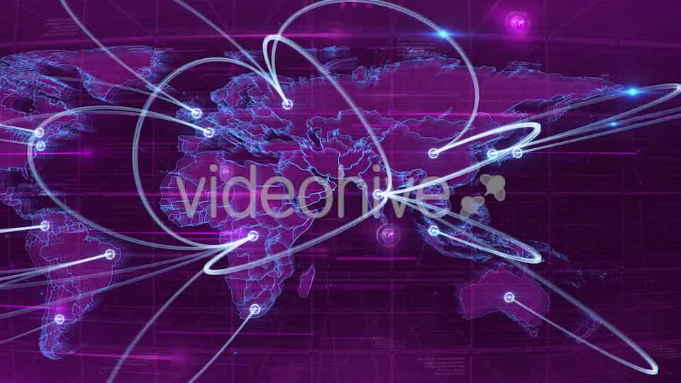 World Map Videohive 16750717 Motion Graphics Image 10